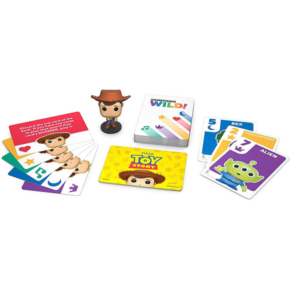 Signature Games: Something Wild Card Game - Toy Story