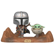 Star Wars Le Mandalorien et l'Enfant Funko Pop ! Movie Moment Figure