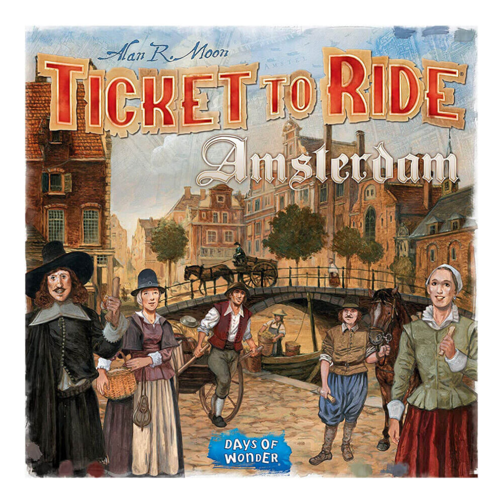 Days Of Wonder Ticket To Ride: Amsterdam Golden