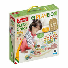 Quercetti - 84405 FantaColor Baby Play Bio; Jeu éducatif pour Le Premier âge