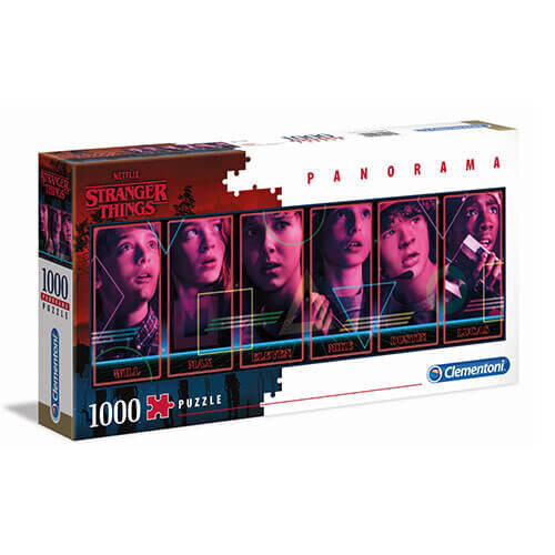 Clementoni Clementoni Stranger Things Panorama High Quality Jigsaw Puzzle (1000 Pieces)
