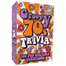 Gift Republic Groovy 70's Trivia Party Card Game
