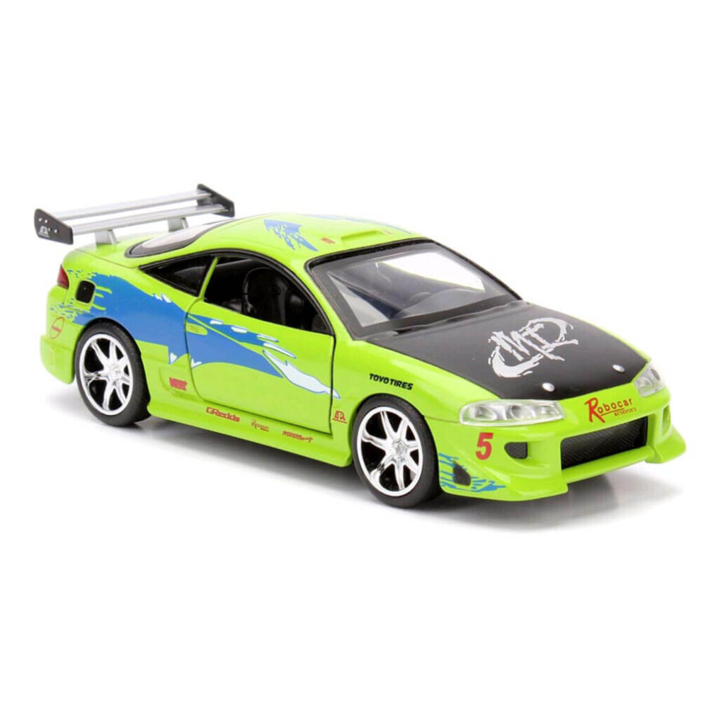 Photos - Toy Car Jada 97609 Brians 1995 Mitsubishi Eclipse Fast & Furious Movie 1by32 Diecast Model Car 