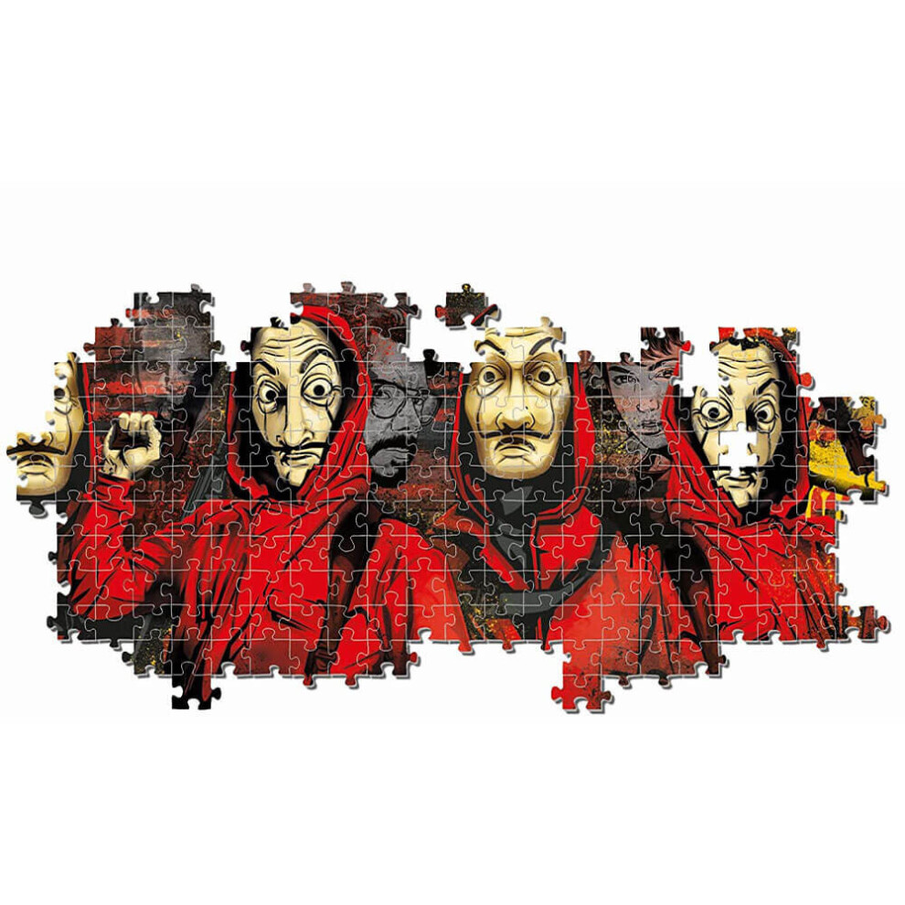 Clementoni La Casa De Papel Panorama High Quality Jigsaw Puzzle (1000 Pieces)