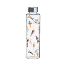 Typhoon Pure Active Glass Bottle 600ml - Eco-Friendly, Reusable Gym Bottle for Active Lifestyles