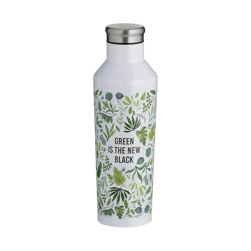 Typhoon Typhoon Pure Green New Black Double Wall Bottle 500ml