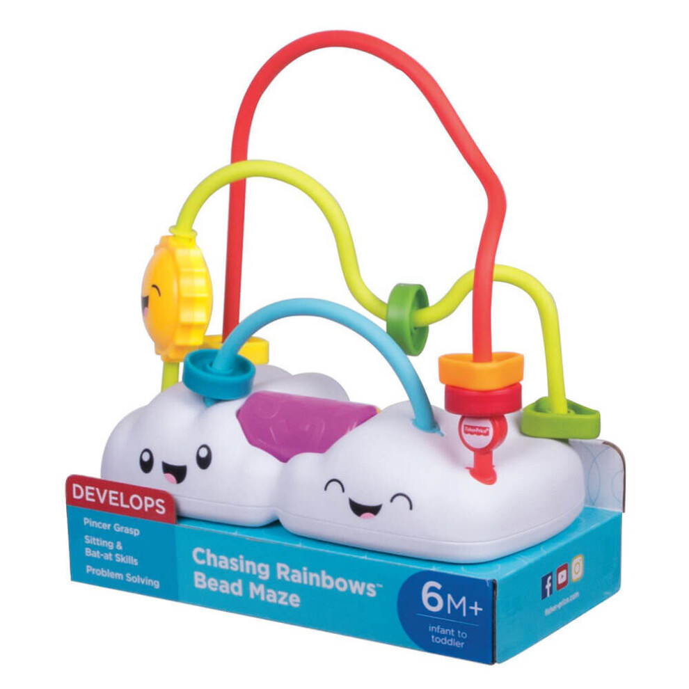 Fisher Price Chasing Rainbows Bead Maze