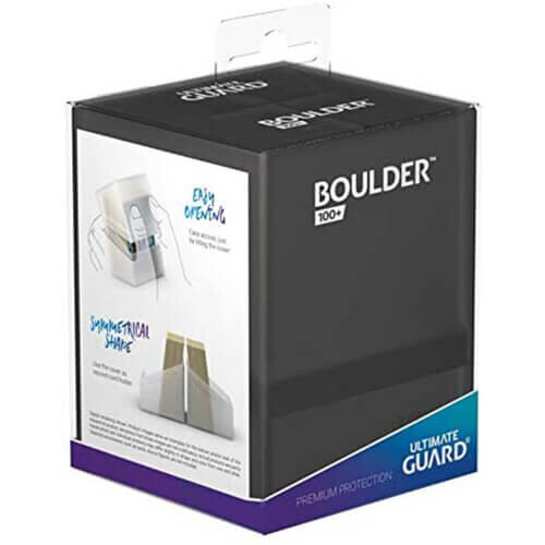Ultimate guard Boulder Deck case 100+ card game, Onyx, Large