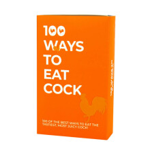 Gift Republic 100 Ways To Eat Cock - Novelty Gift Recipe Cards