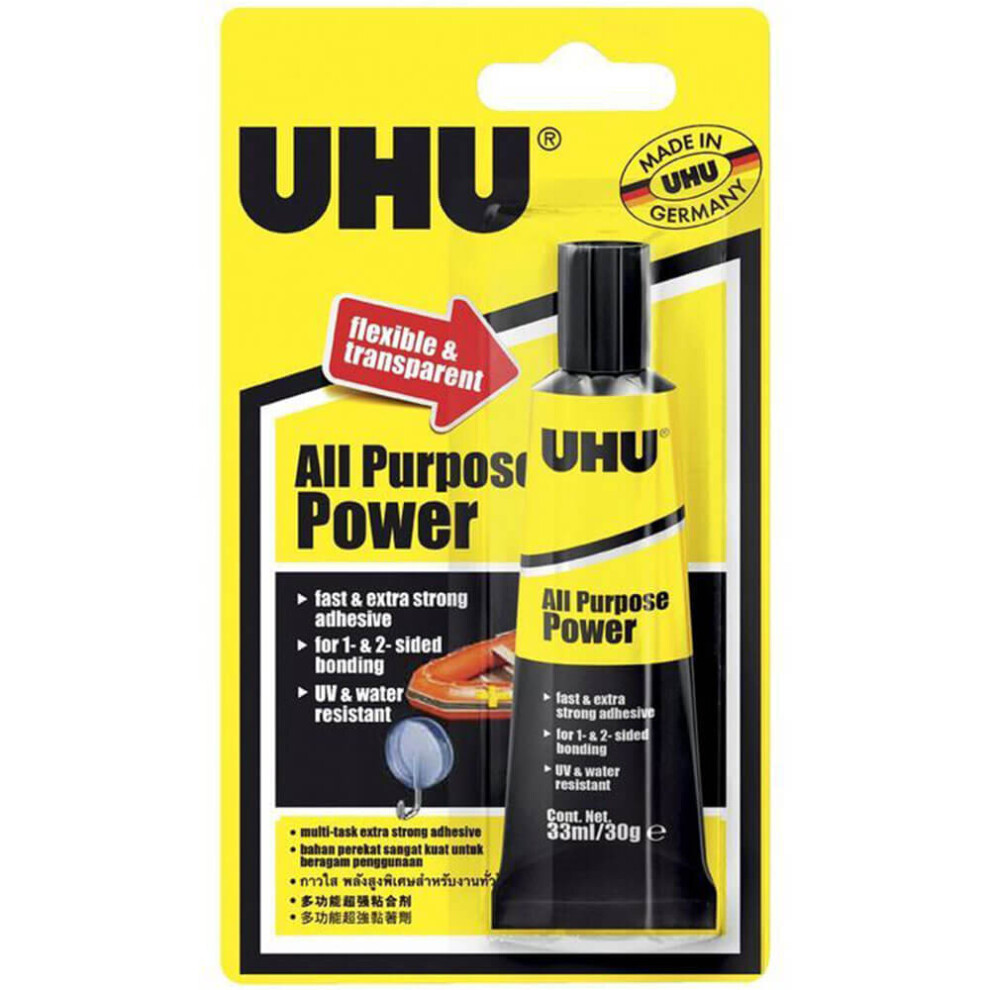 Uhu All Purpose Power 33Ml 037656 4026700376555