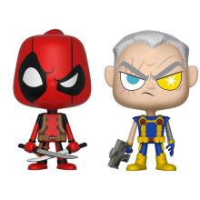 Funko VYNL - Figurines Vinyle Deadpool & Cable - Marvel