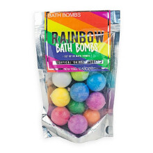 Rainbow Bath Bombs - Tropical Scent