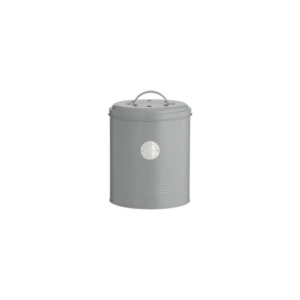 Typhoon Living Grey Compost Caddy