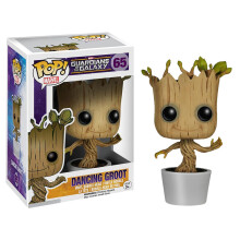 Figurine - Funko - Tanzender Groot - 10 cm - Beige - Unter offizieller Lizenz
