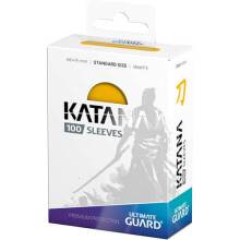 Ultimate Guard UGD010897 Katana Sleeves - Yellow (100), Standard Size