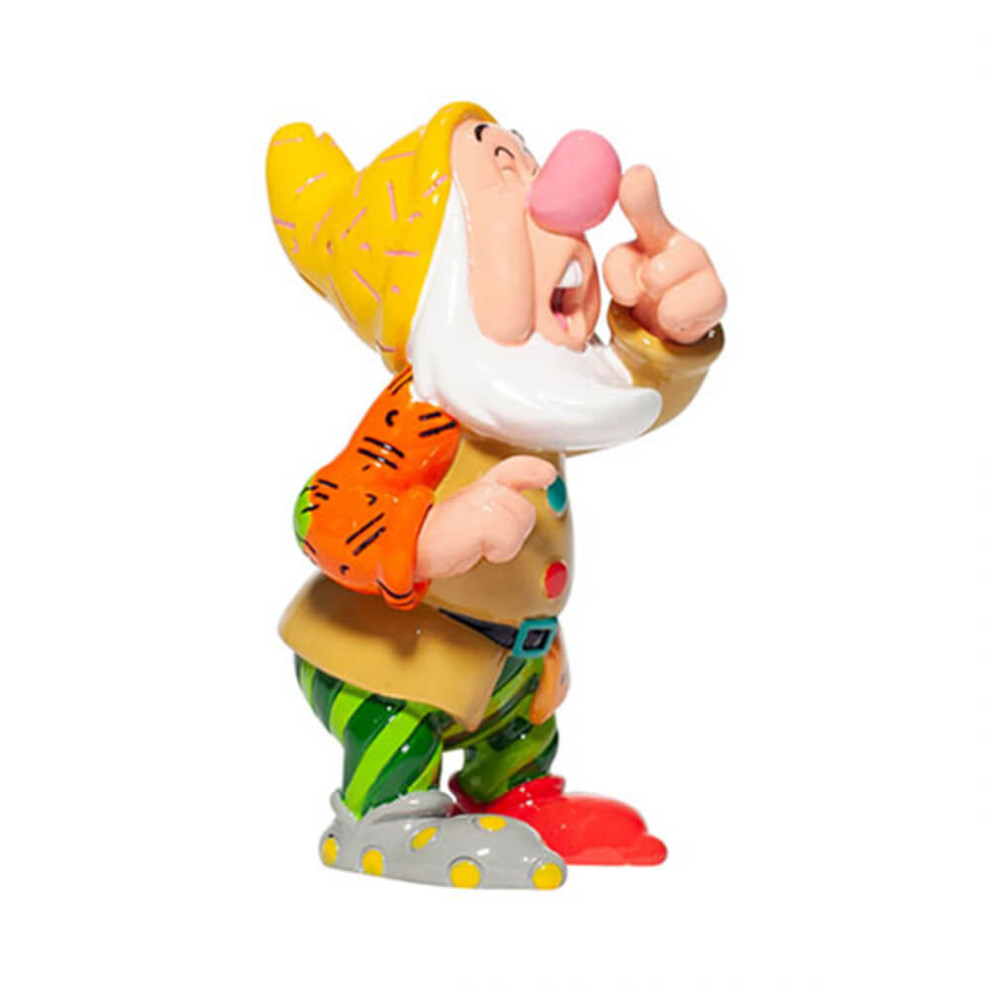 Disney Britto Seven Dwarfs Sneezy Mini Figurine