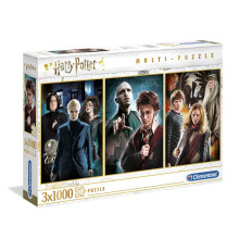 Clementoni Harry Potter Collectors Jigsaw Puzzles (3 x 1000 Pieces)