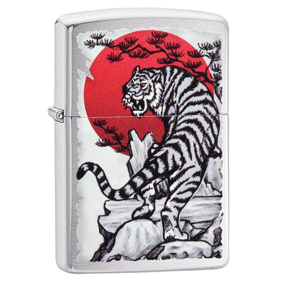 Zippo Windproof Lighter| Metal Long Lasting Lighter |Best Lighter Fluid| Refillable Lighter| Perfect for Cigarettes Cigars Candles |Pocket Lighter Fir