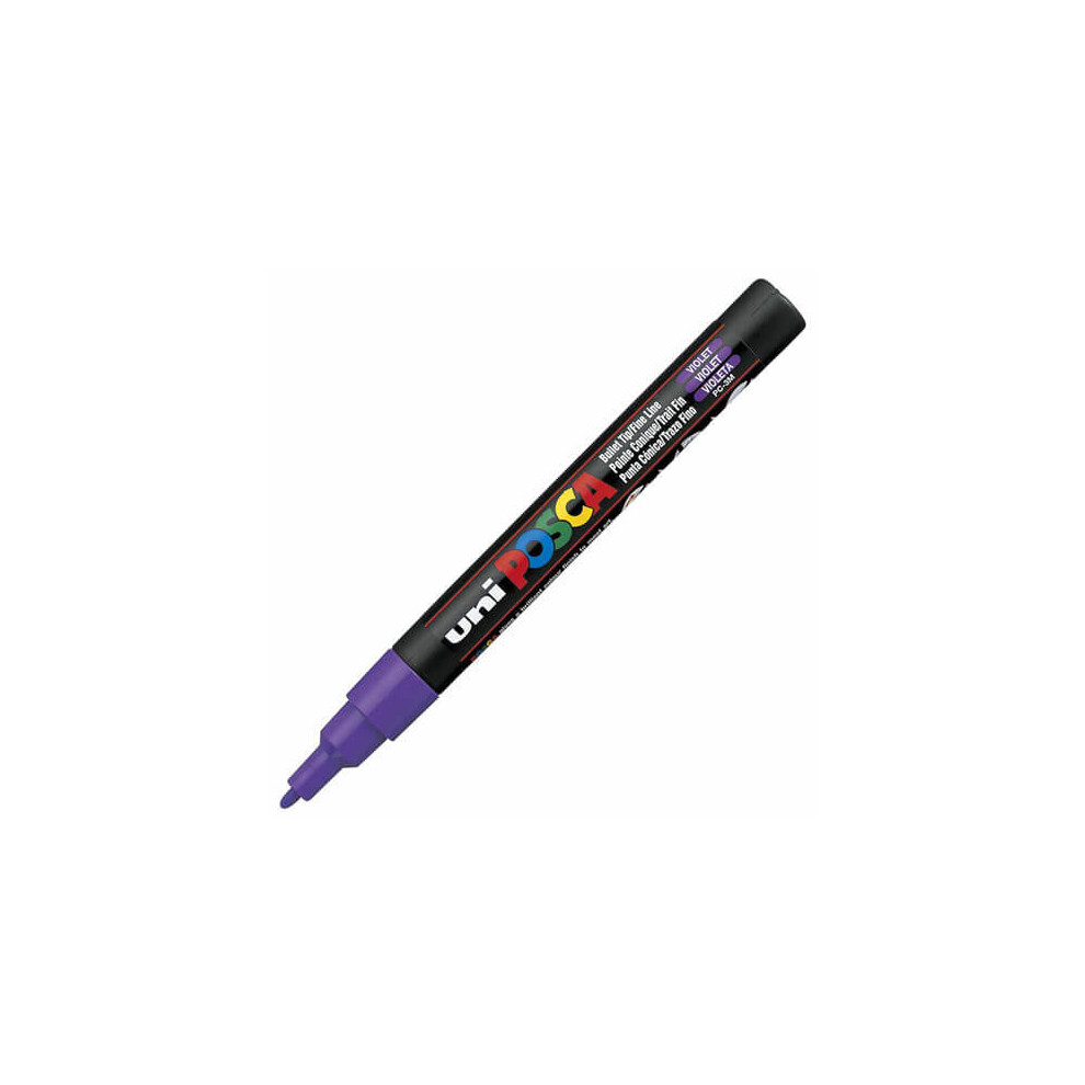Uni-Ball Posca Fine Bullet Tip Marker - Violet