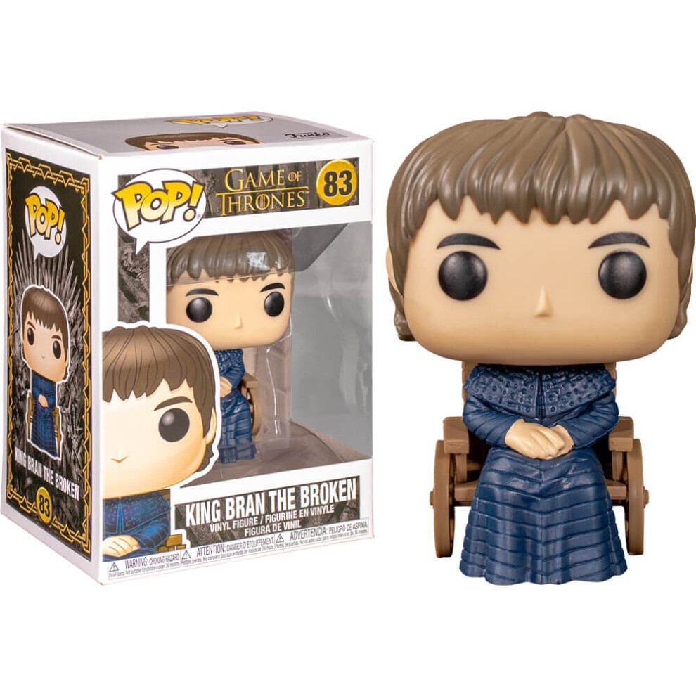 Funko 45429 POP TV: Game of Thrones-King Bran The Broken Collectible Figure, Multicolour