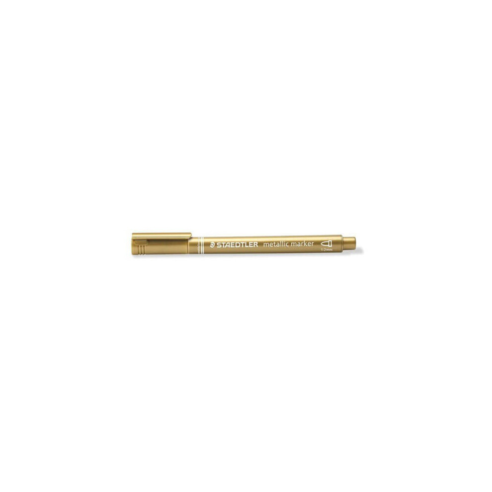 Staedtler Metallic Marker - Gold (Pack of 10)