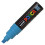 Uni-Ball POSCA Marqueur Pointe L Biseautée Turquoise Fluo 1