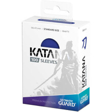 Ultimate Guard UGD010108 Katana Sleeves - Blue (100) [Standard Size, 66 x 91mm]