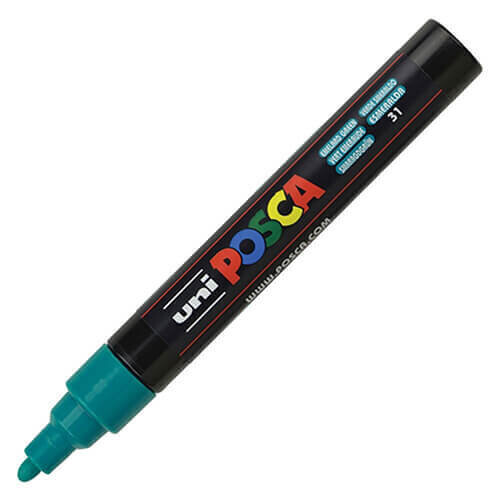 Uni-Ball Uni-Ball Posca Medium Bullet Tip Marker - Emerald Green