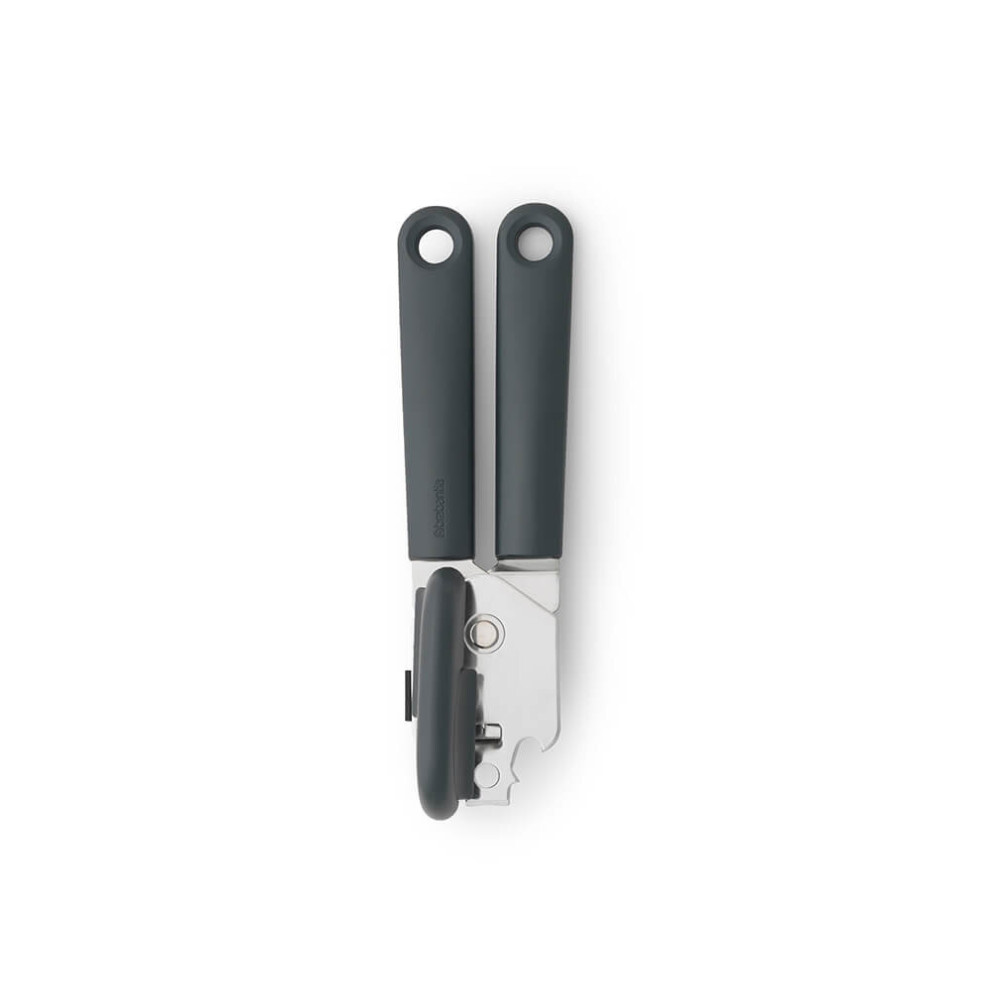 Brabantia Tasty+ Can Plus Bottle Opener, Dark/Grey