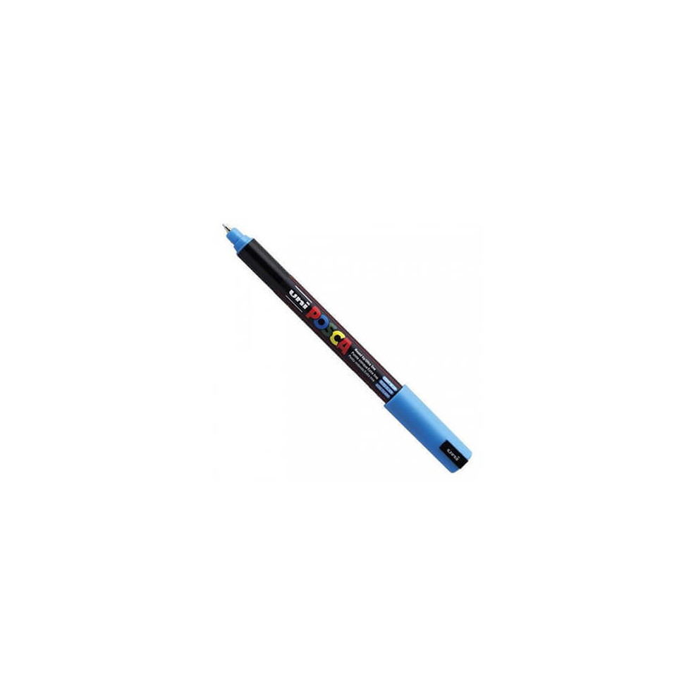 Uni-Ball Posca Ultra Fine Bullet Tip Marker - Light Blue