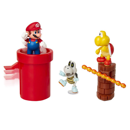 Super Mario Super Mario Nintendo Σύνθεση 2.5" με Φιγούρες και Αξεσουάρ
