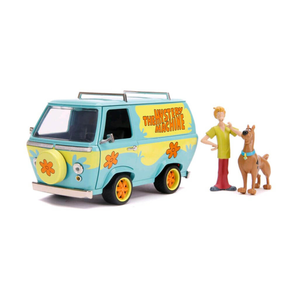 Photos - Action Figures / Transformers Jada JA31720 1:24 Scooby-Doo Mystery Machine with Figures