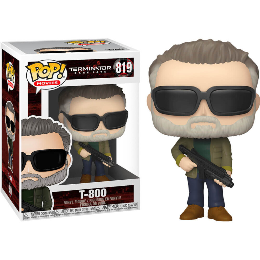 Photos - Action Figures / Transformers Funko 43500 POP Movies Fate-T-800 Terminator Dark Fate T-800 Collectible Figure, Multicolour