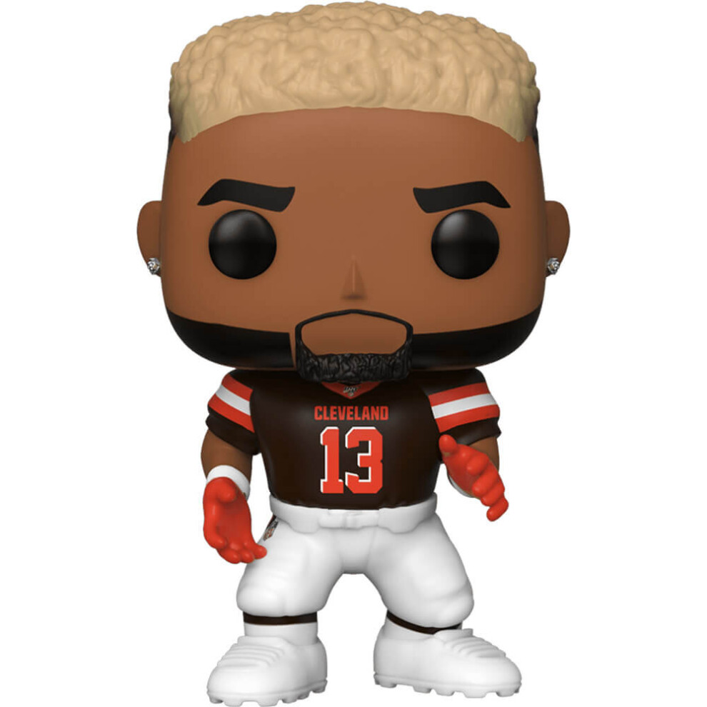 Funko 43973 POP. NFL: Browns-Odell Beckham Jr. (Home Jersey) Collectible Figure, Multicolour