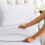 Imperial Rooms (Single (175x275 cm)) Egyptian Cotton Flat Sheet Single Double King Size 5