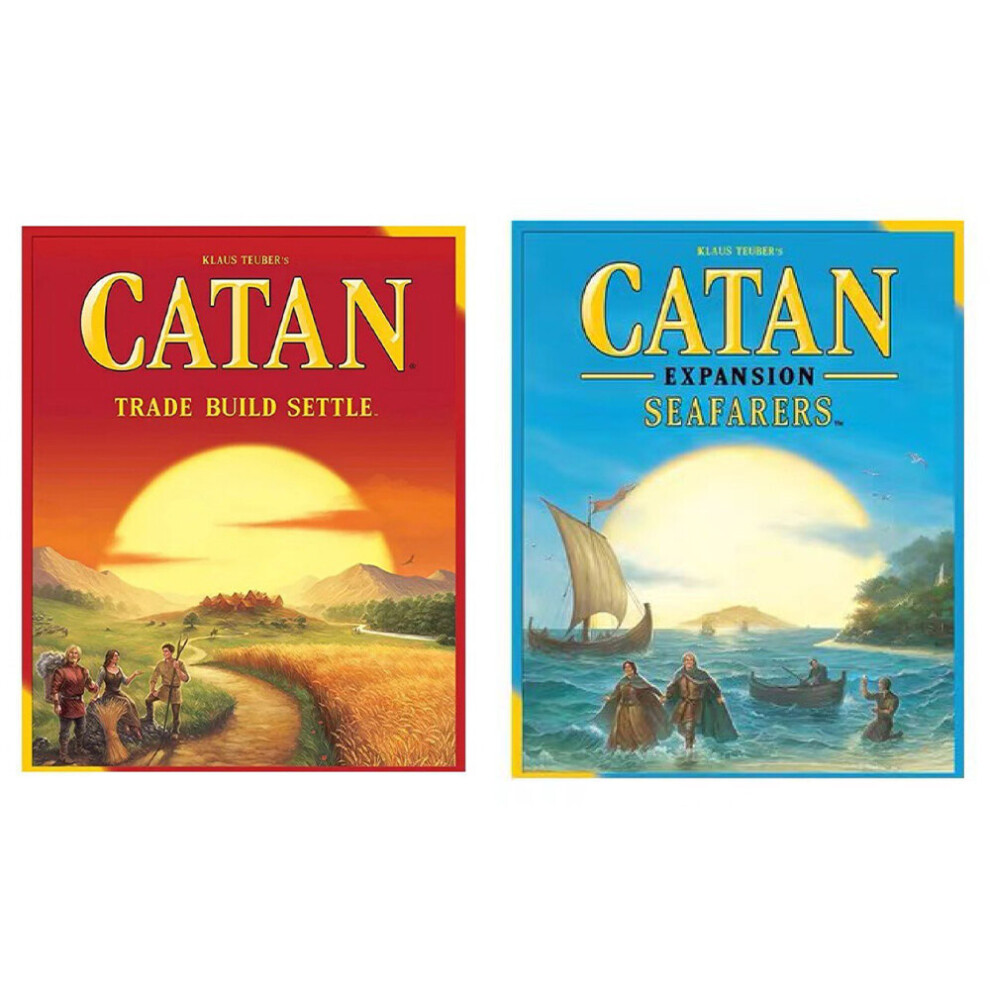 (Trade Build Settle) Trade Build Settle/Seafarers Expansion for the Catan Board Game Family Card Game