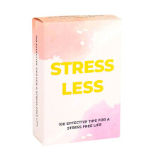 Gift Republic Stress Less 100 Tips For a Stress Free Life Cards