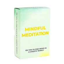 Gift Republic Mindful Meditation 100 Tips To Find Peace Cards