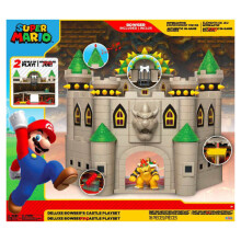 Nintendo Super Mario Bros Bowser's Deluxe Castle Action Playset Interactive Game