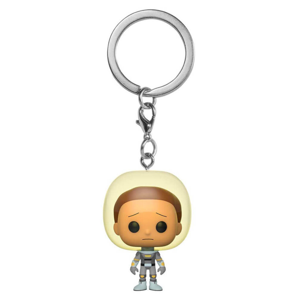 POP Keychain: Rick & Morty - Morty w/Space Suit