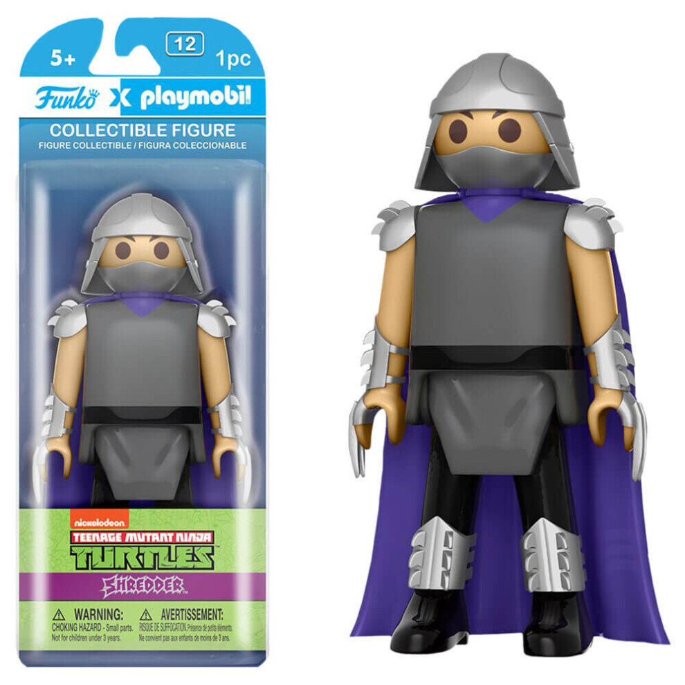 Playmobil Funko Teenage Mutant Ninjas Turtle Tmnt Shredder 15Cm Figure