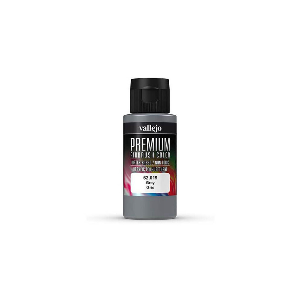 Val62019 - Av Vallejo Premium Color - 60ml -  Grey