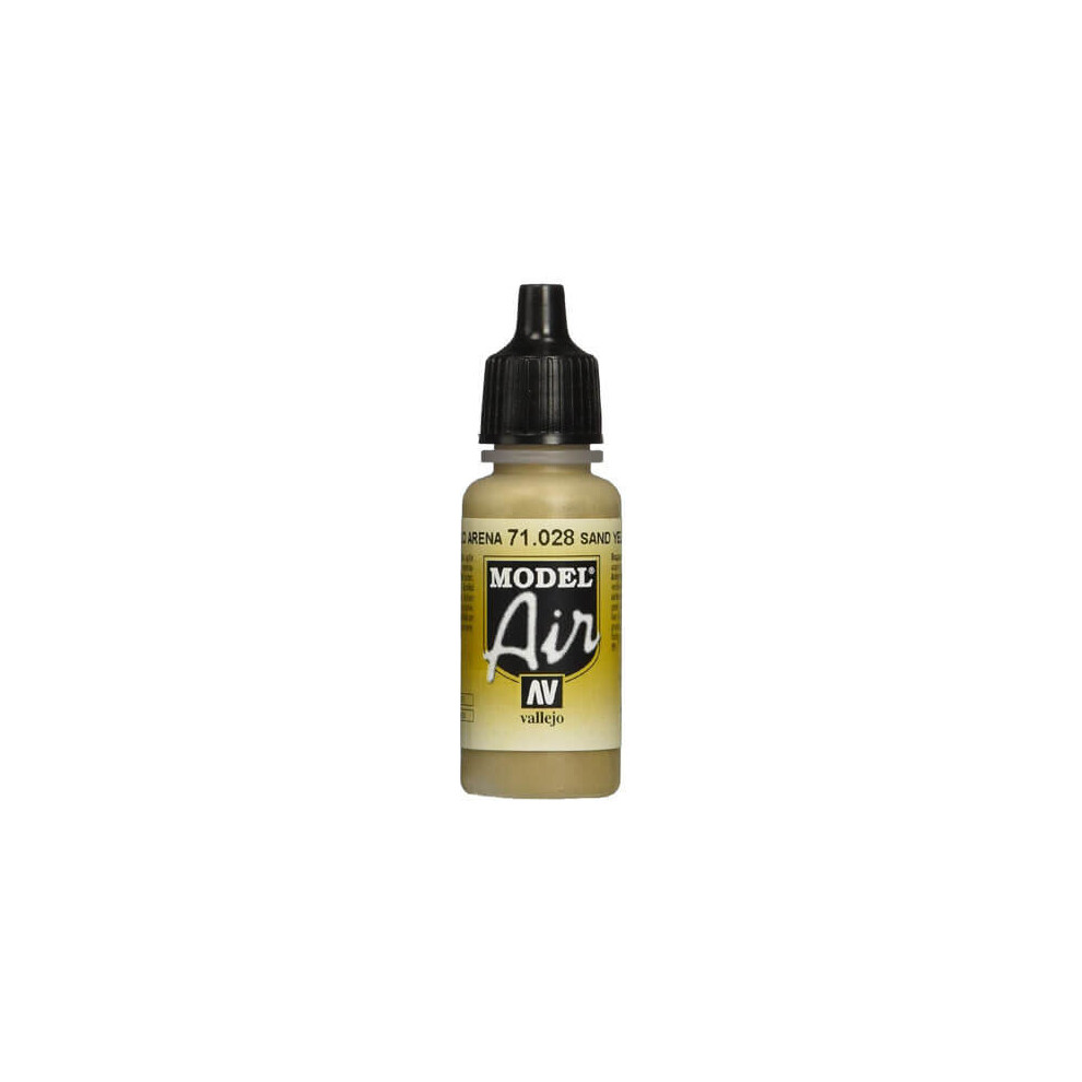 Val028 - Av Vallejo Model Air 17ml - Sand Yellow