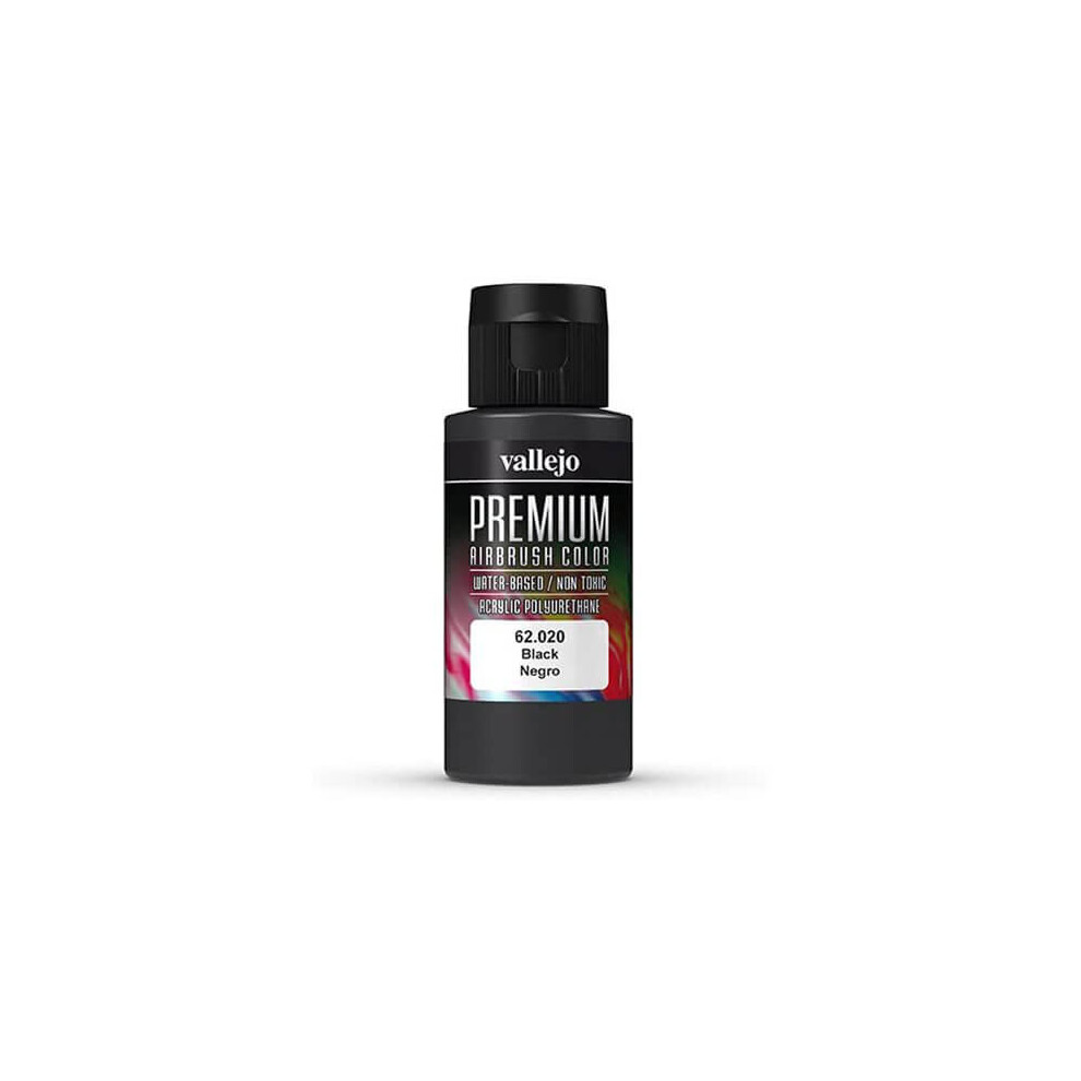 Val62020 - Av Vallejo Premium Color - 60ml - Black