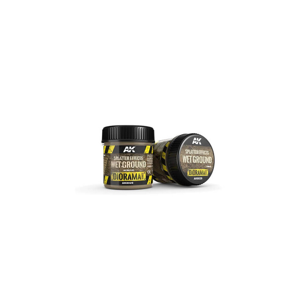 Ak Interactive Ak8029 - Splatter Effects Ground 100Ml. 100Ml