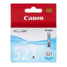 CANON Cartuccia d'inchiostro CLI-521C - Ciano - Capacità standard - 9ml - 505 pagine