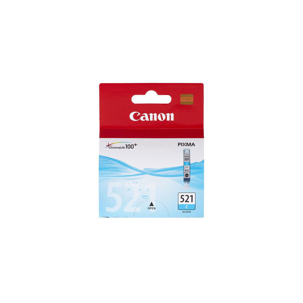 Canon Cli-521 Cyan Ink Cartridge