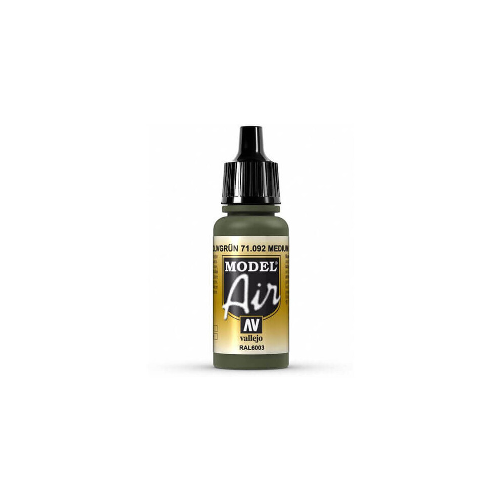 Val092 - Av Vallejo Model Air 17ml - Medium Olive