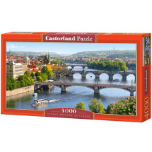 Puslespil 4000 Vltava-broer i Prag CASTOR