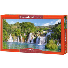 Puslespil 4000 Krka Vandfald - Kroatien CASTOR